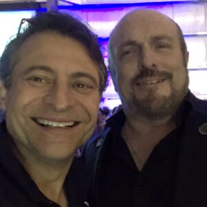 With my friend Peter Diamandis